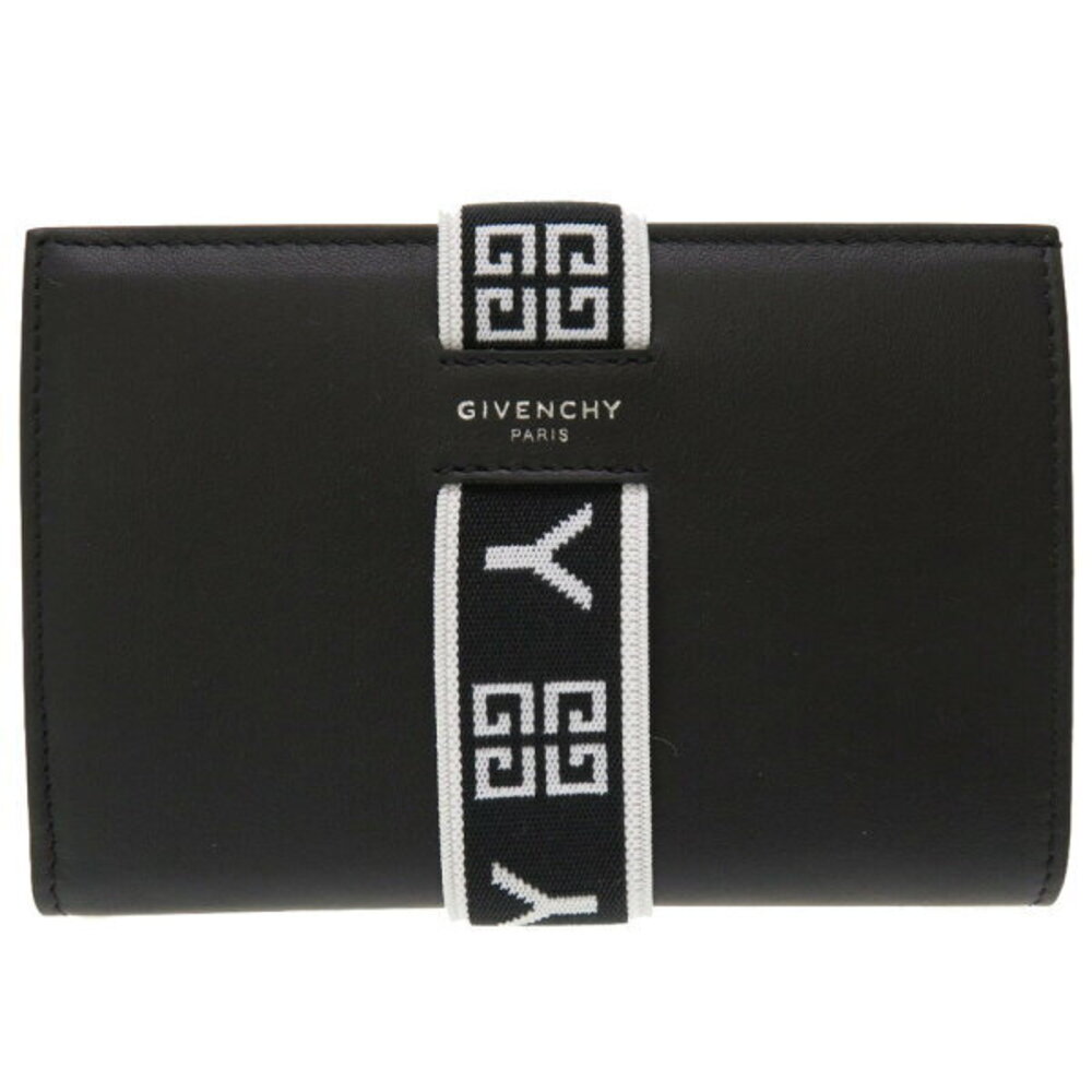 Givenchy Black Leather Bifold Wallet